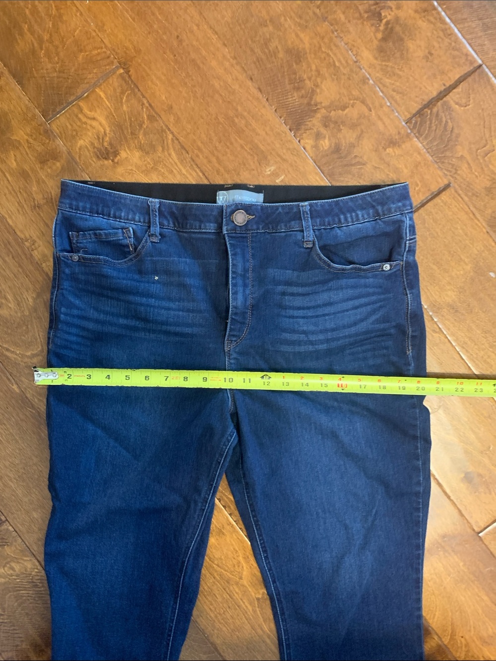Wit & Wisdom Dark Blue Bootcut Jeans - Picture 7 of 11
